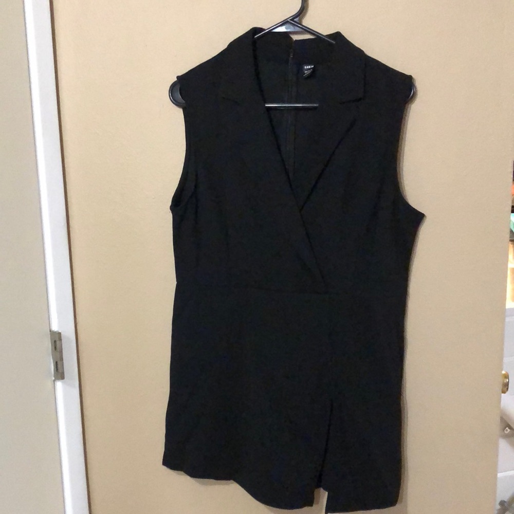 Blazer Skort Romper from SHEIN